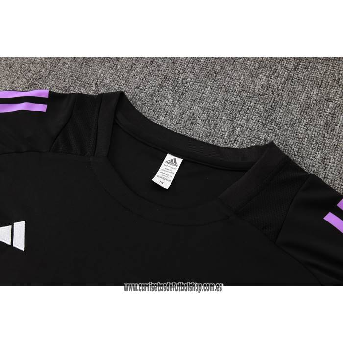 Chandal del Alemania 24-25 Manga Corta Negro - Pantalon Corto